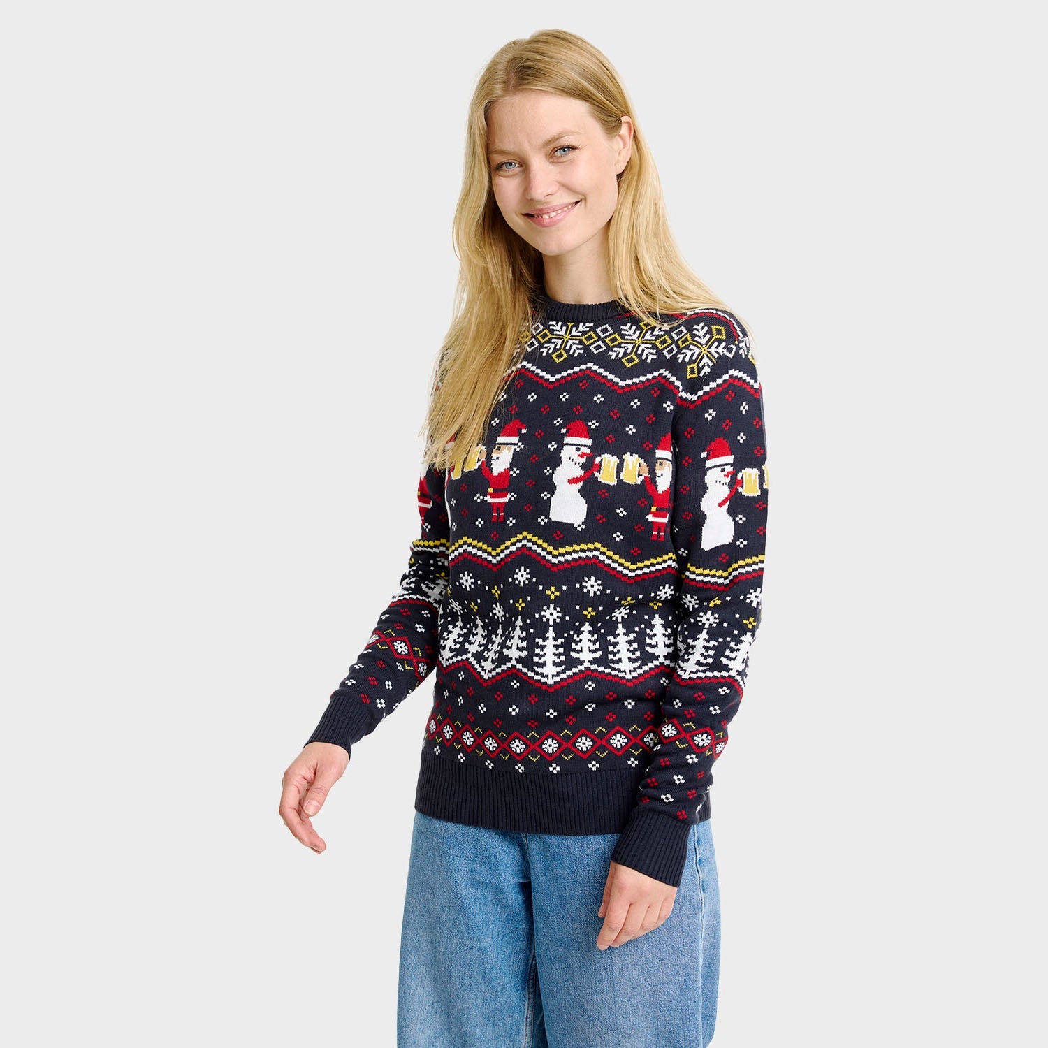 Cheers Santa julegenser – Dame